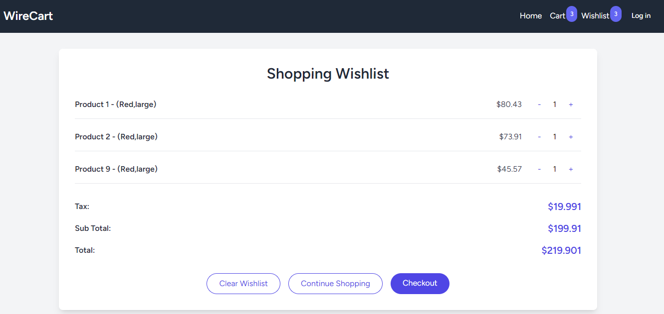 Wishlist